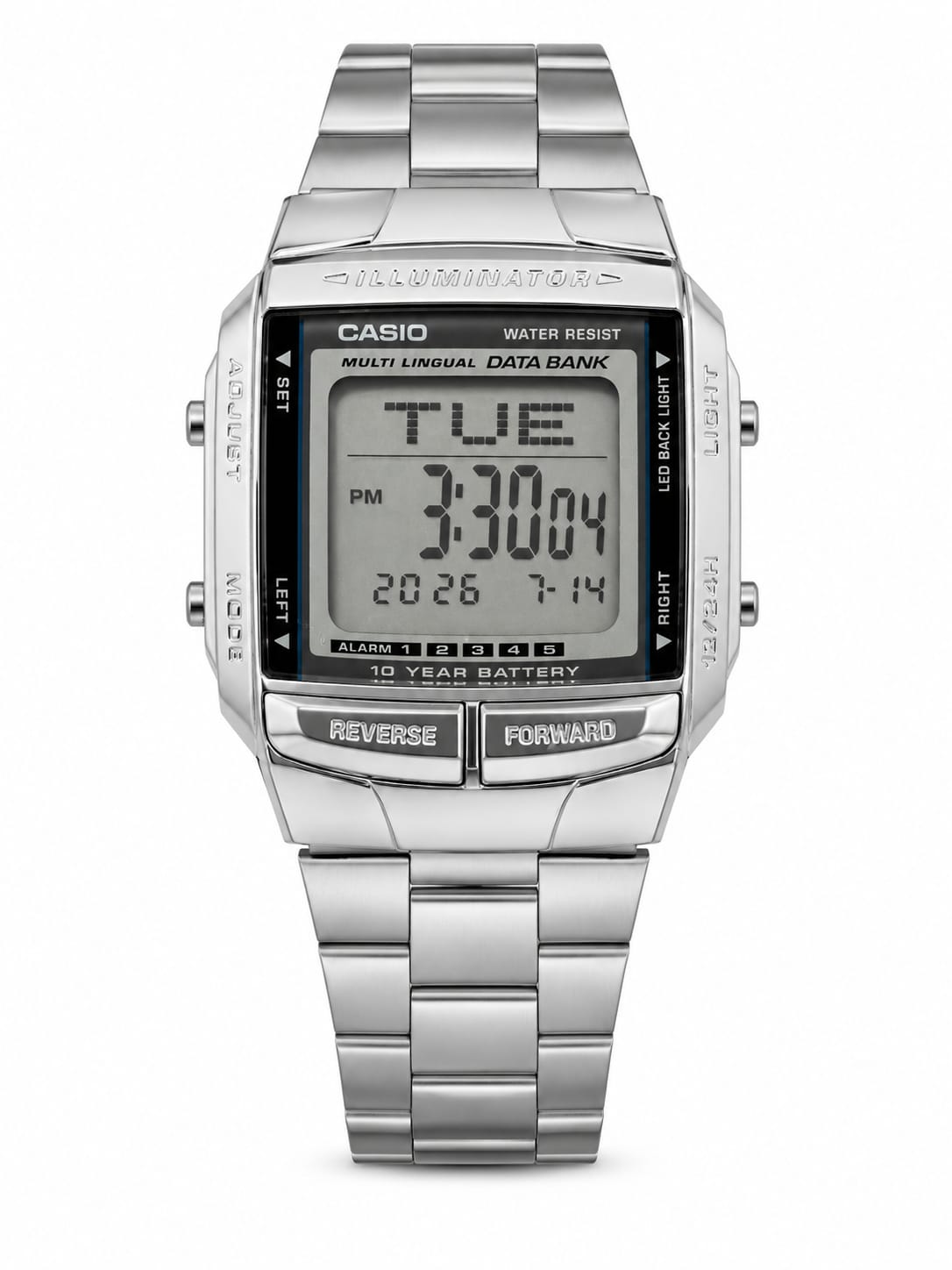 Relógio Casio Data Bank