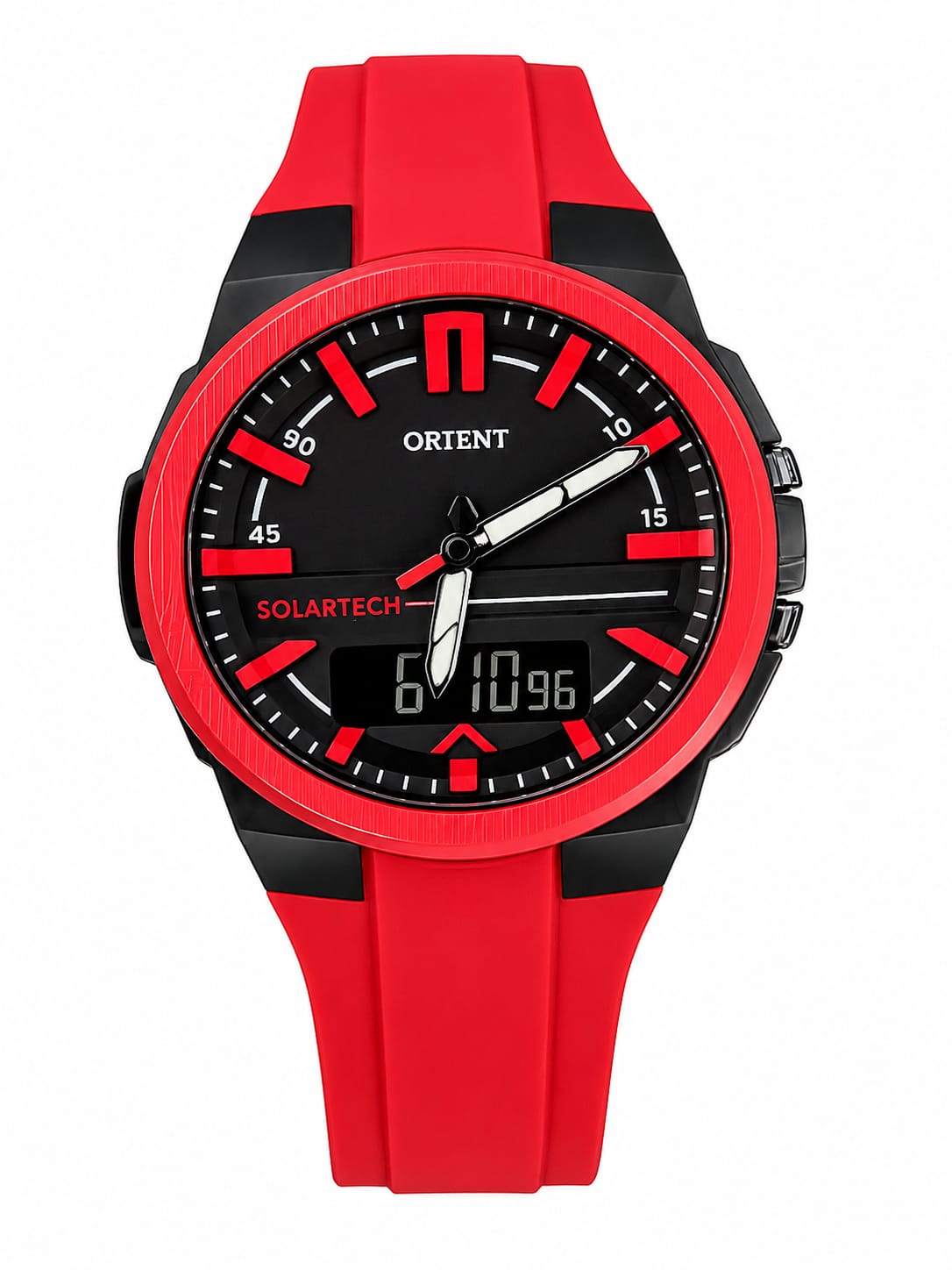 Relógio Orient Solartech Vermelho