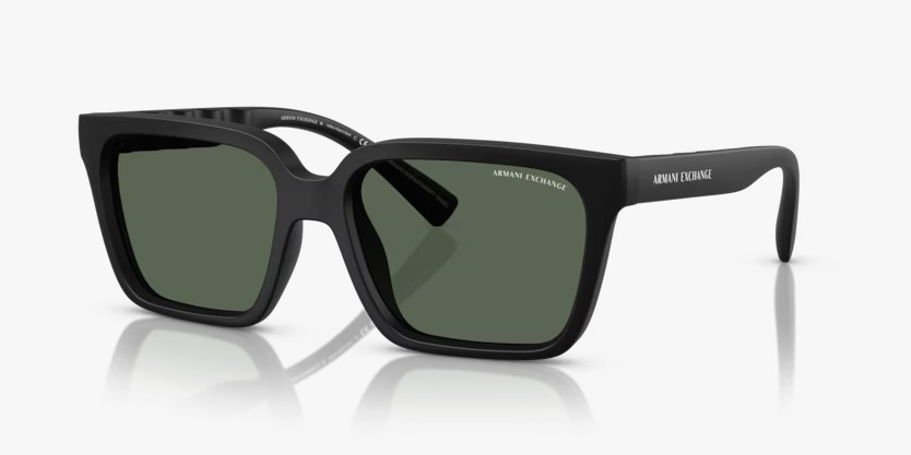 Óculos de Sol Armani Exchange Quadrado Preto