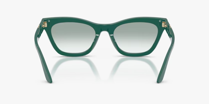 Óculos de Sol Empório Armani Verde Estilo Retrô