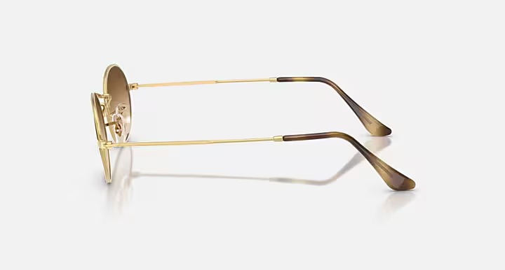 Óculos de Sol Ray-Ban Oval Dourado