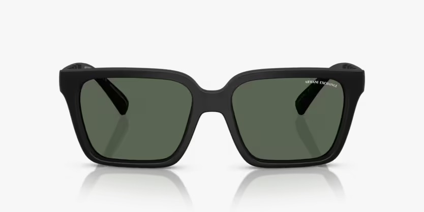 Óculos de Sol Armani Exchange Quadrado Preto