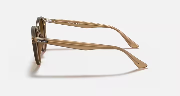 Óculos de Sol Ray-Ban Redondo Marrom