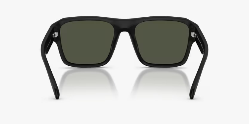 Óculos de Sol Quadrado Preto Armani Exchange
