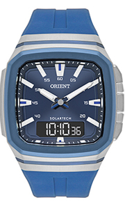 Relógio Orient Solartech Azul