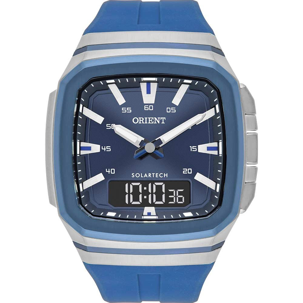 Relógio Orient Solartech Azul