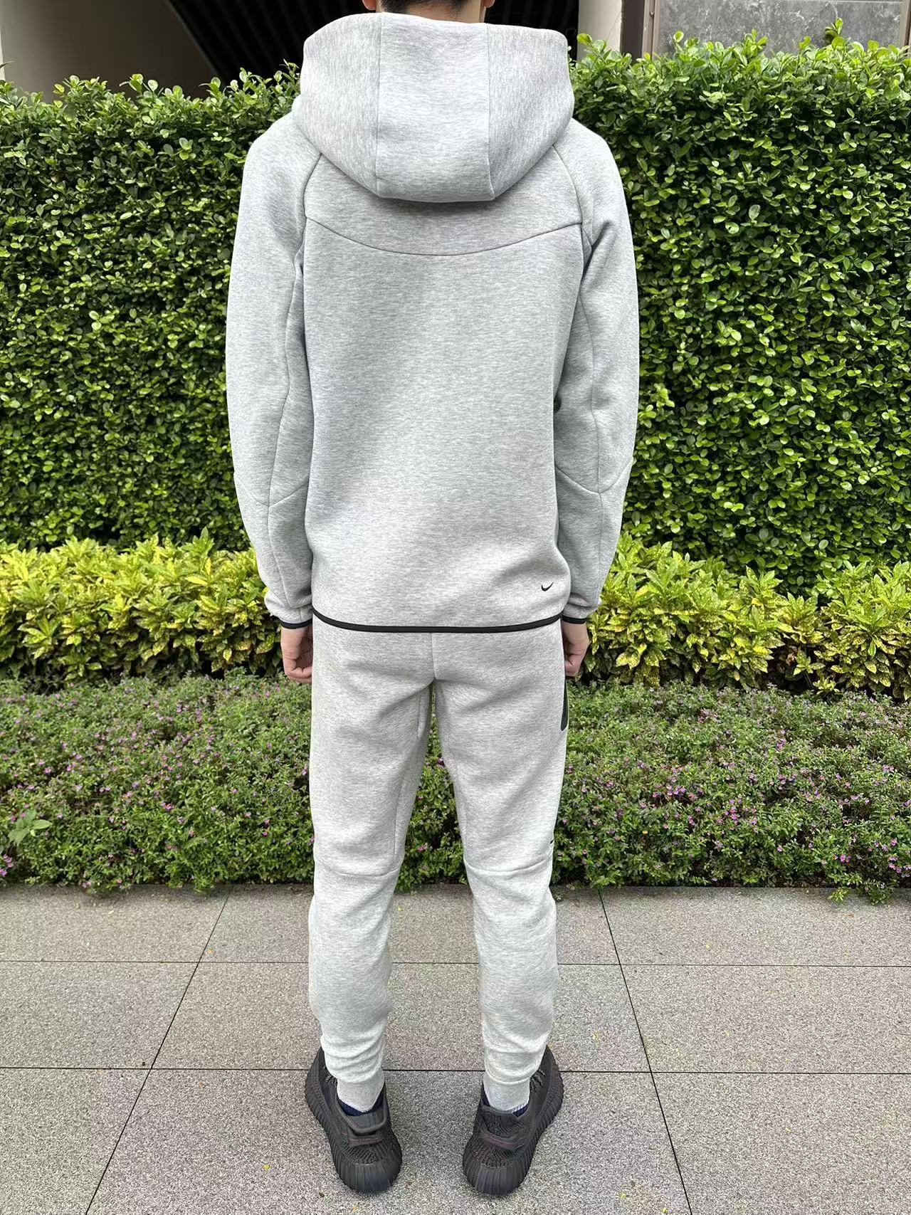 nike tech fleece cinza