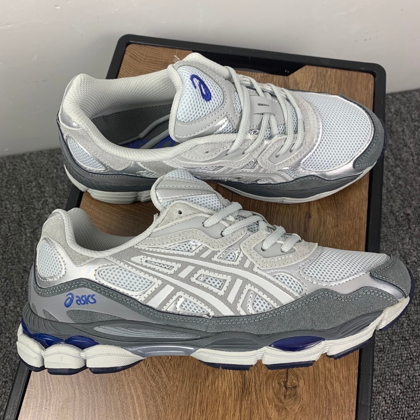 asics gel-nyc ivory mid grey