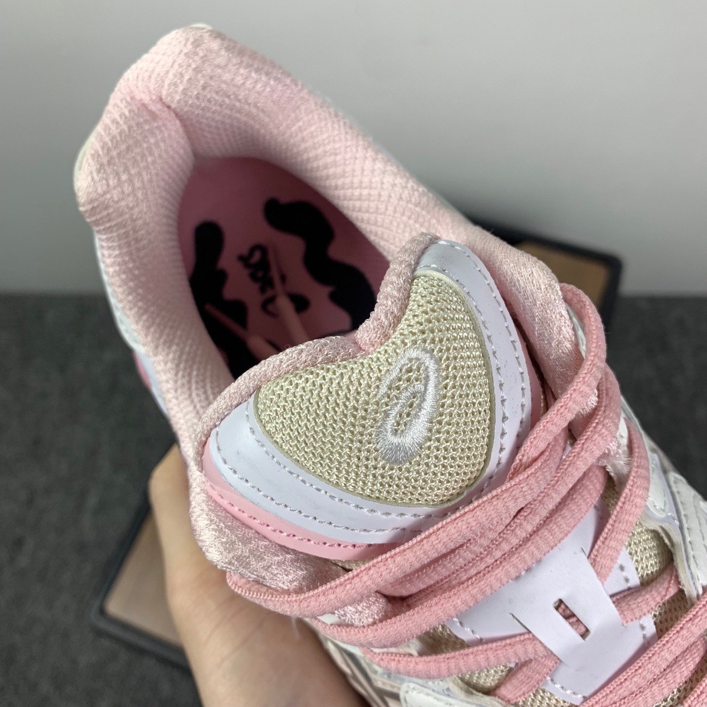 asics gel-nyc pink cream