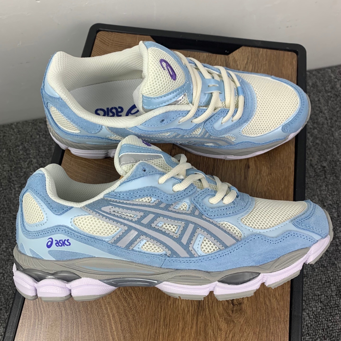 Tênis Asics Gel-nyc sky blue