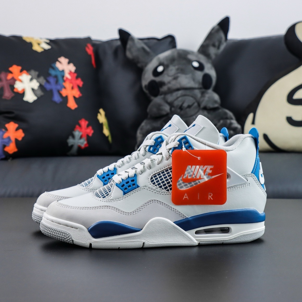 air jordan 4 military blue