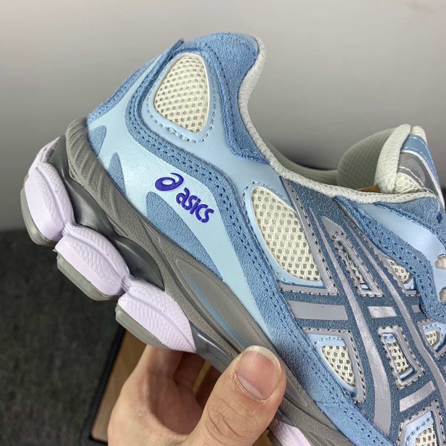 Tênis Asics Gel-nyc sky blue