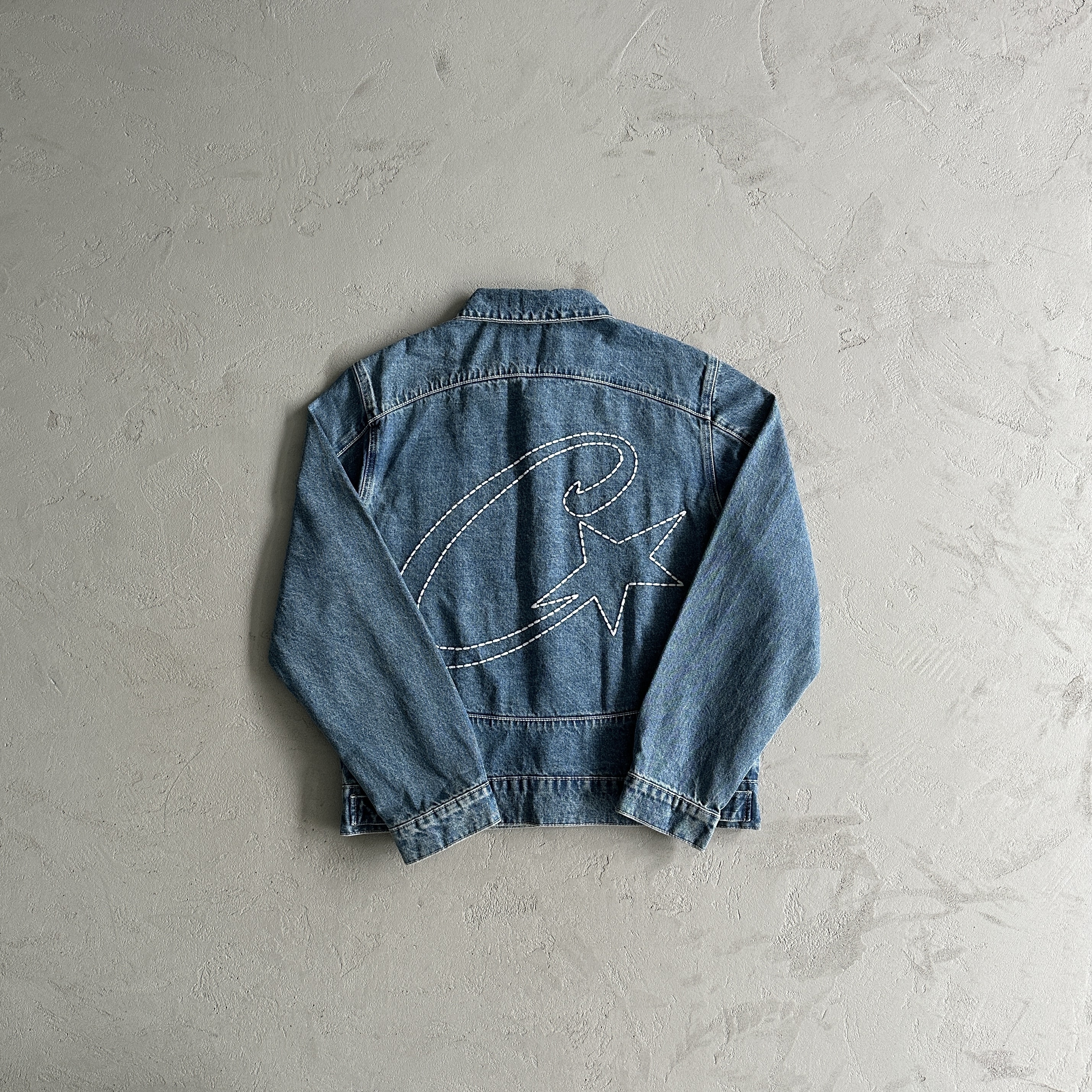  c-star denim jacket corteiz
