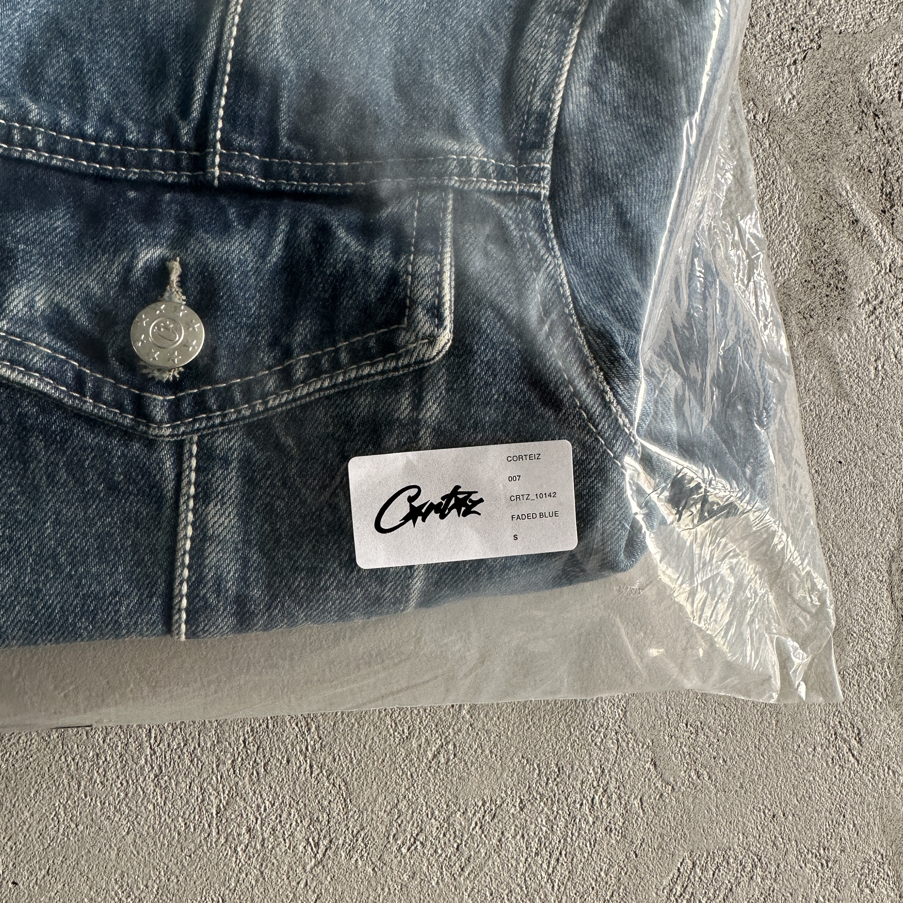  c-star denim jacket corteiz