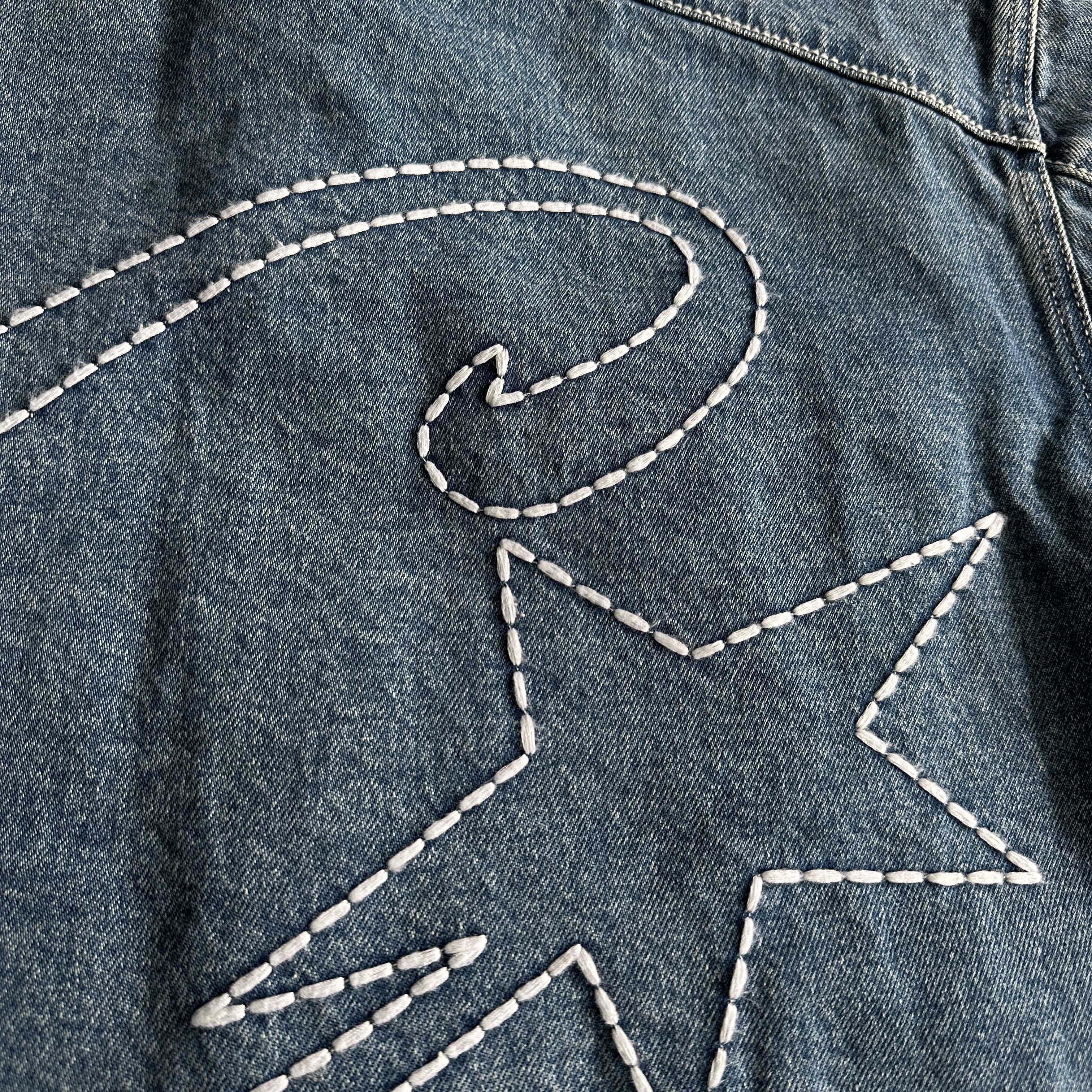  c-star denim jacket corteiz