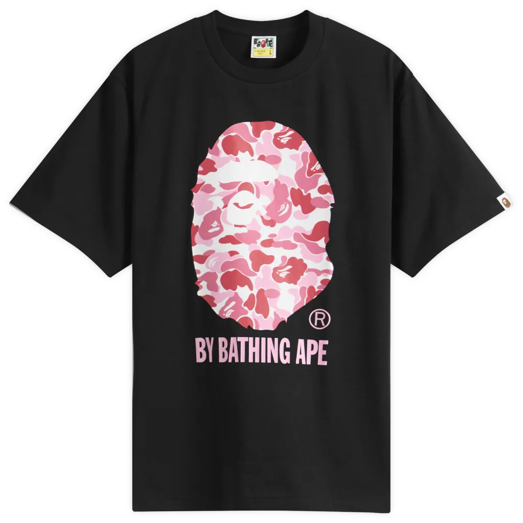 camisa bape by bathing ape bighead camo