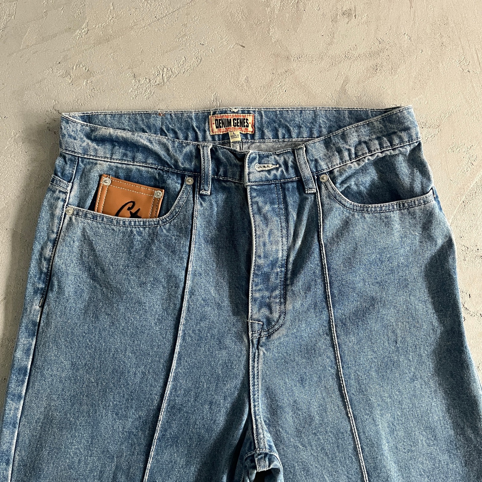Calça denim jeans corteiz