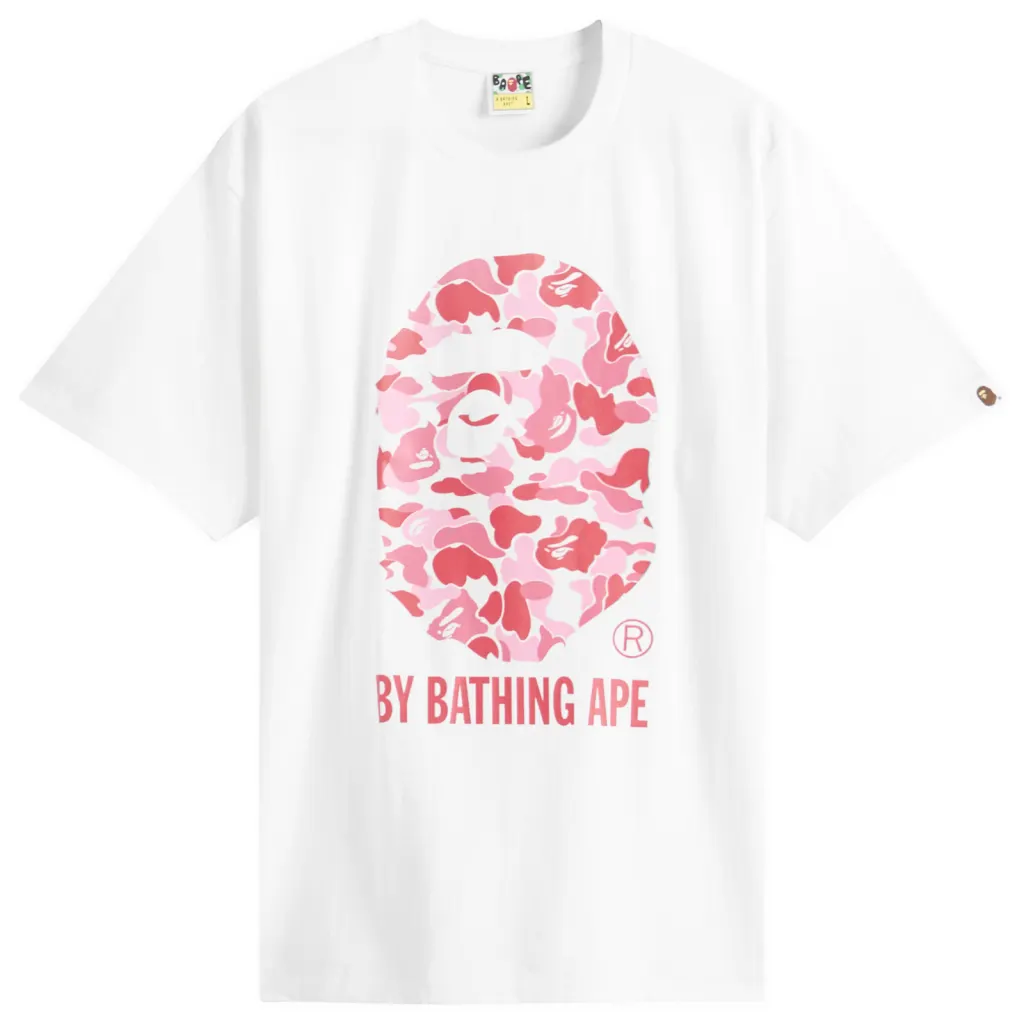 camisa bape by bathing ape bighead camo