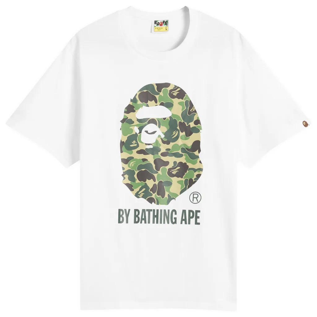 camisa bape by bathing ape bighead camo