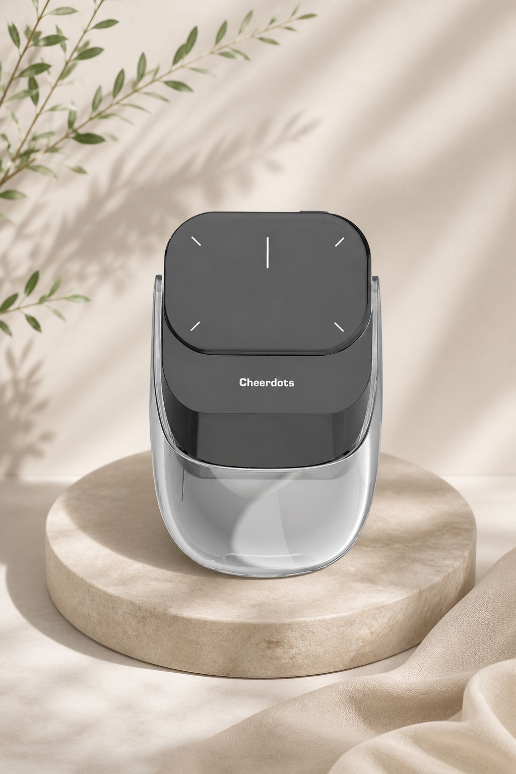 Cheerdots2 Bluetooth Detachable Air Mouse Touchpad Mouse with Voice Recording, Presentation Clicker Wireless Presenter Presentation Remote with Laser Pointer