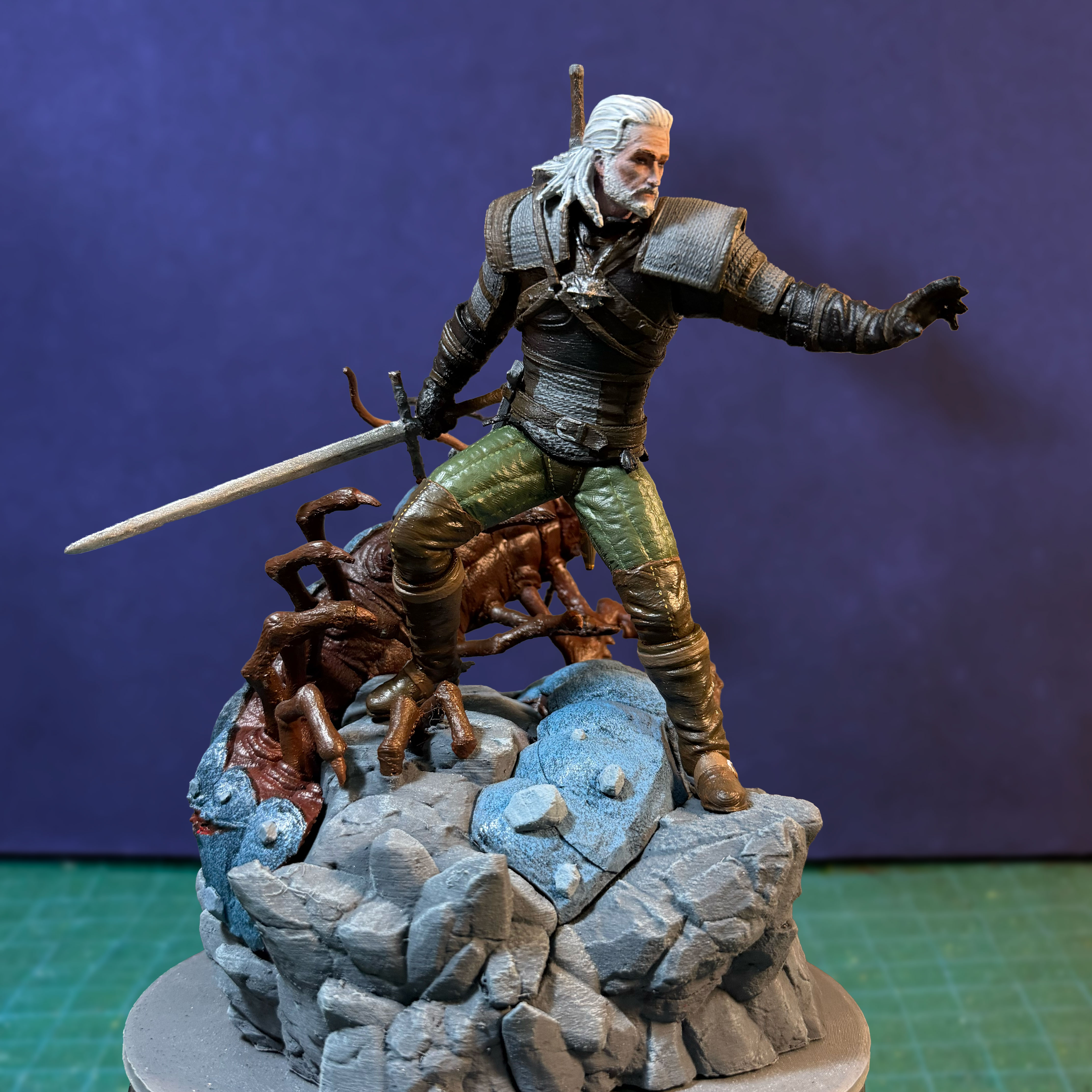 Witcher Geralt Figürü