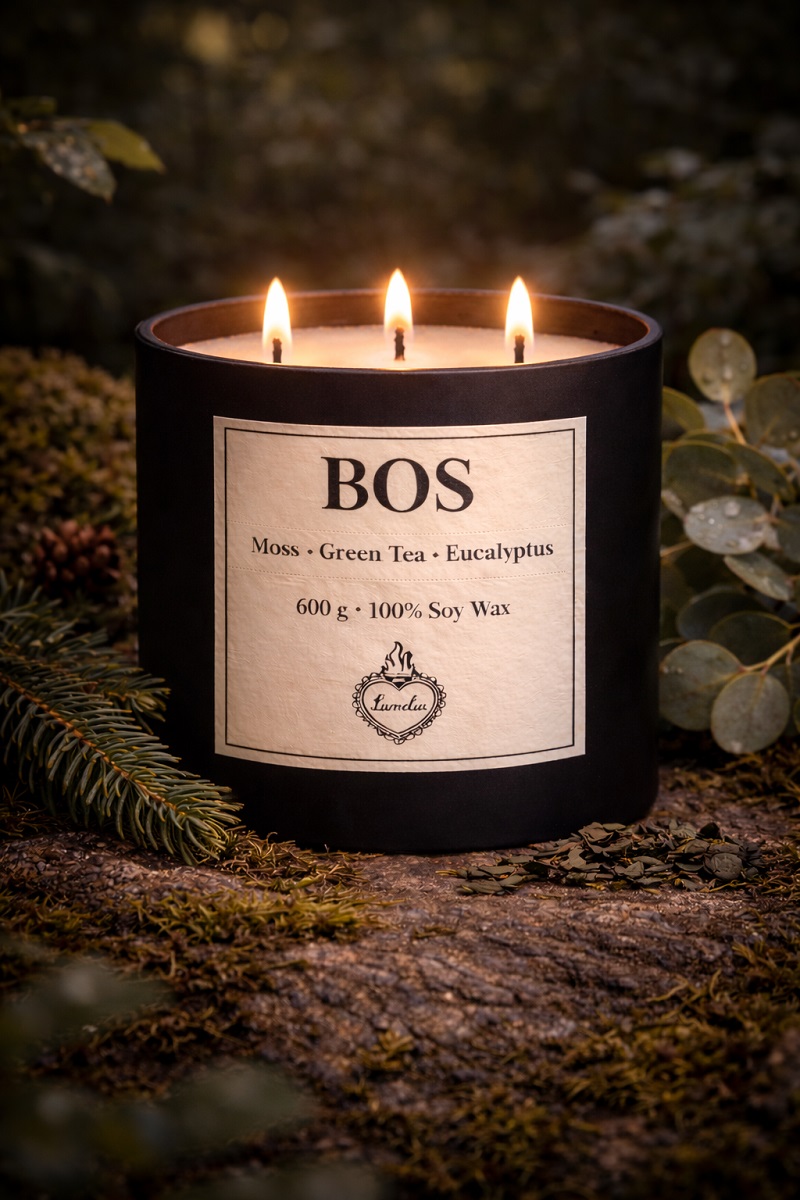 Vela aromática BOS 600
