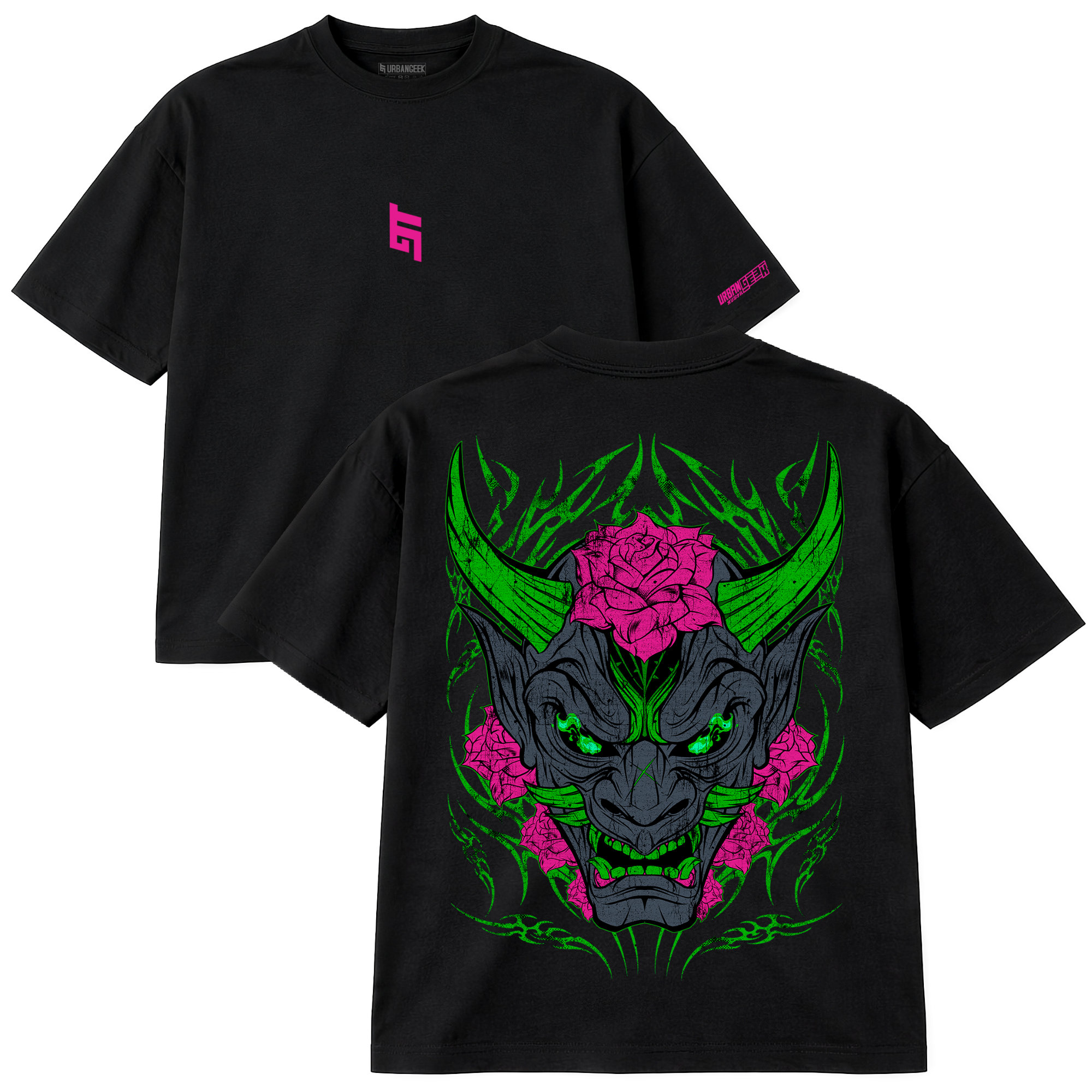 Polera Beauty & Evil - Oversize - Urban Geek