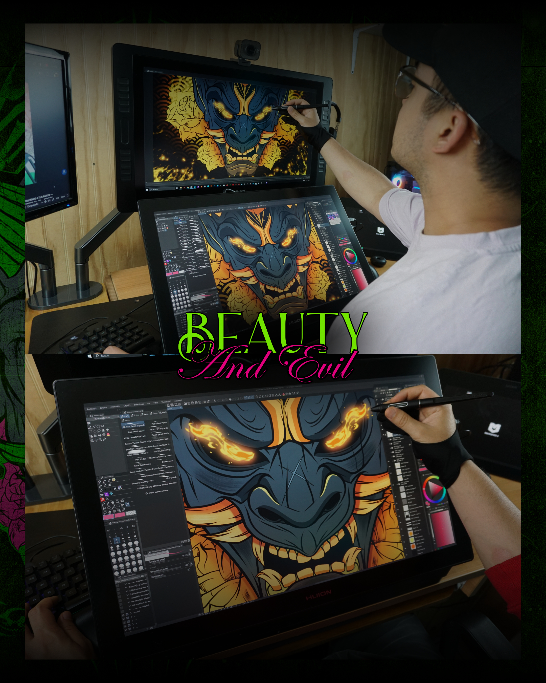 Polerón Beauty & Evil - Urban Geek  - Originales