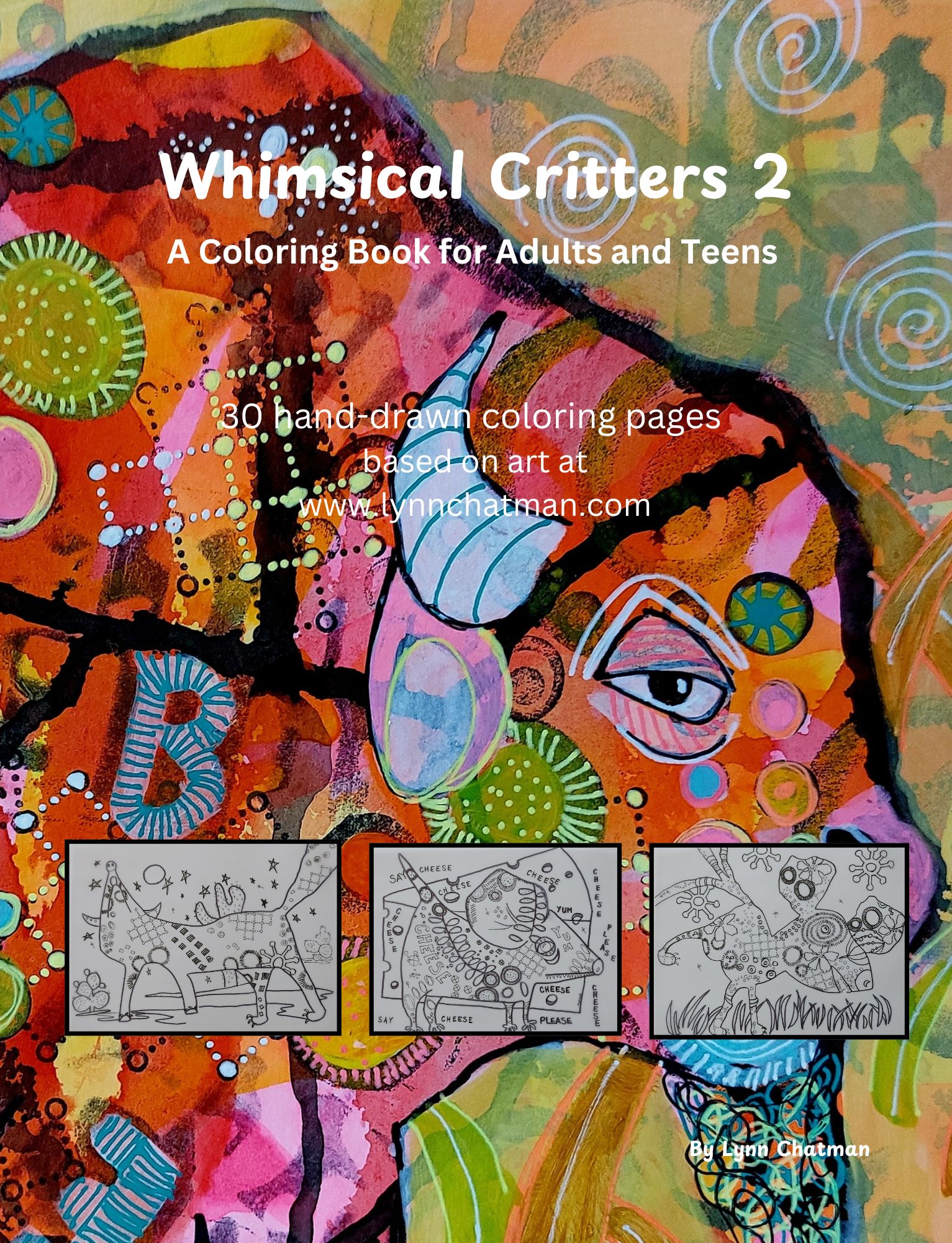 Whimsical Critters2 Coloring Book
