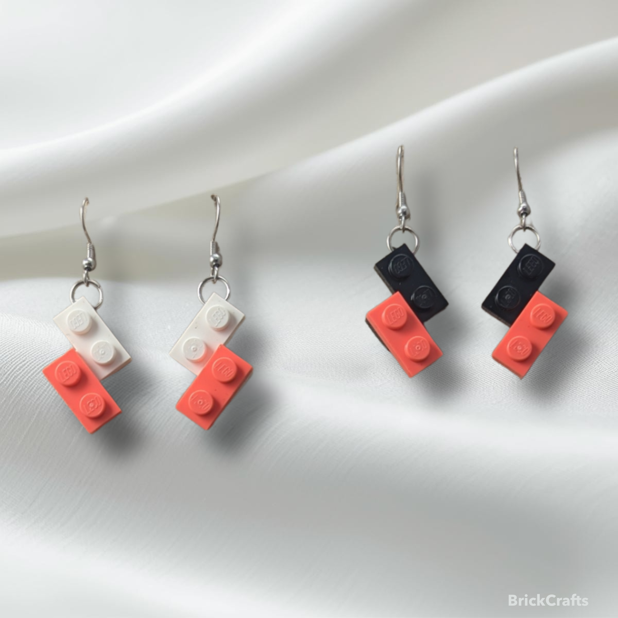 Double ZigZag LEGO Earrings 