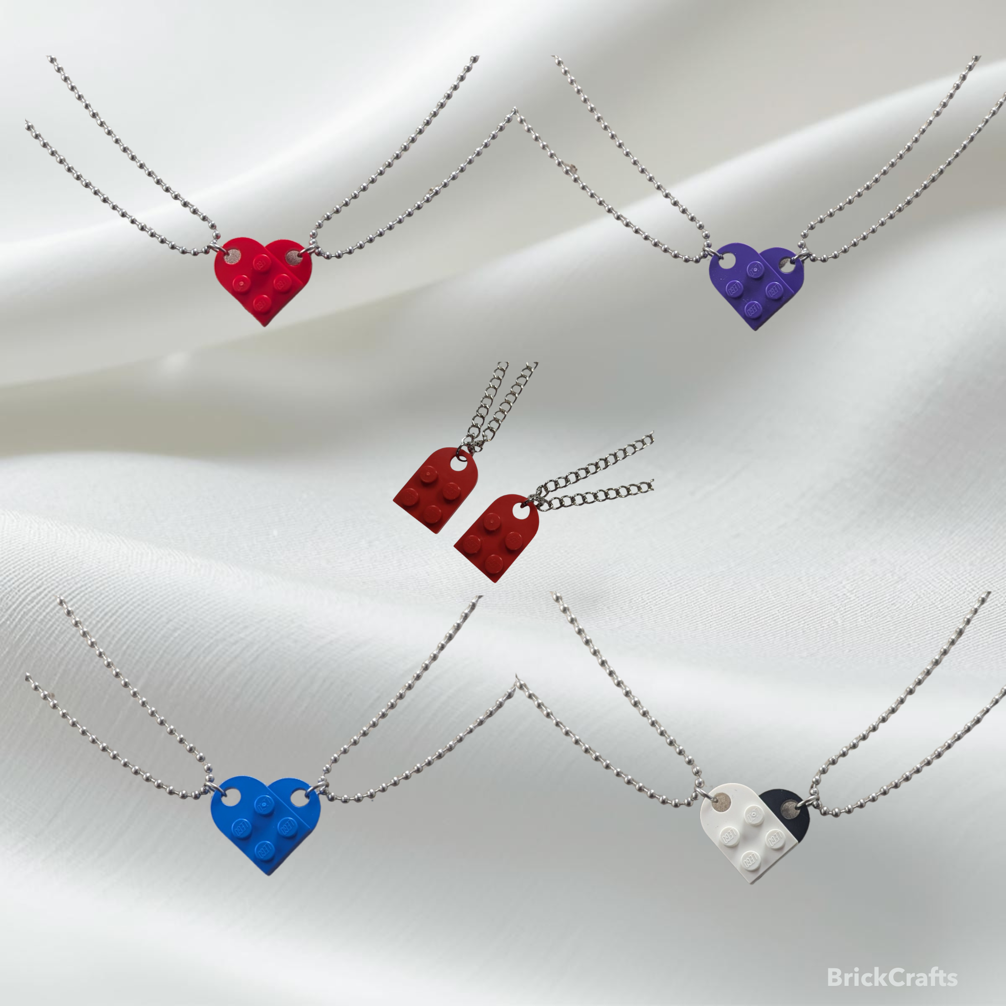 Best Friend Forever (BFF) LEGO Necklace