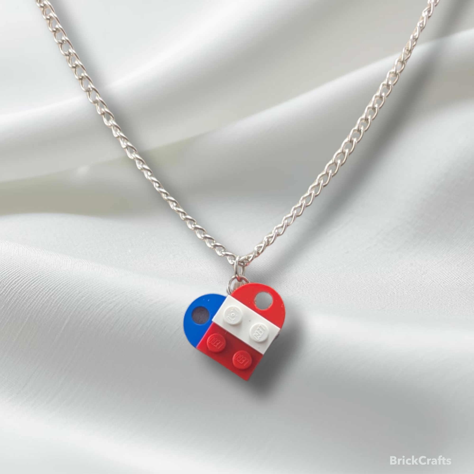 LEGO Heart Pendant Necklace 