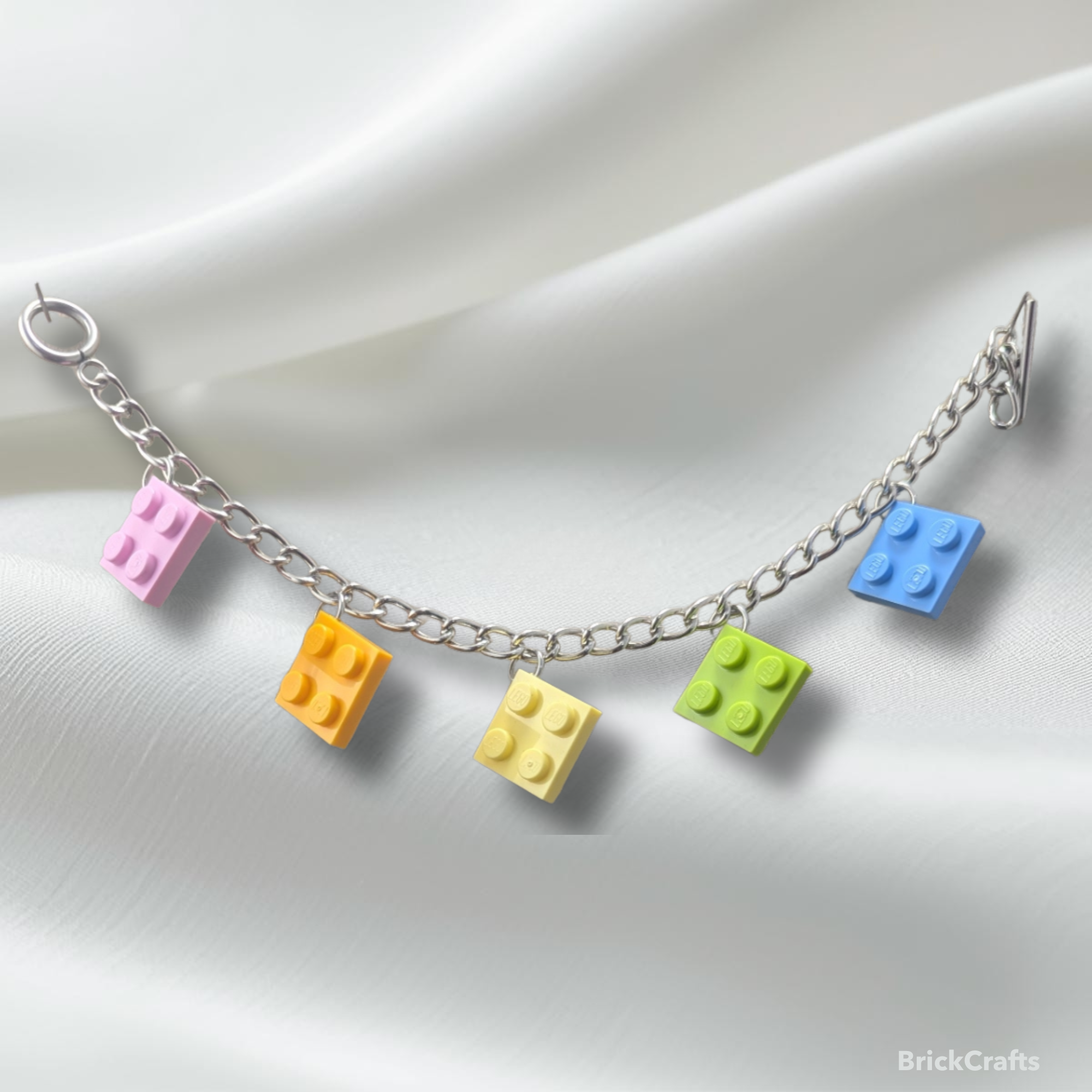 Charm Bracelet with Toggle Clasp (2x2 plates) 