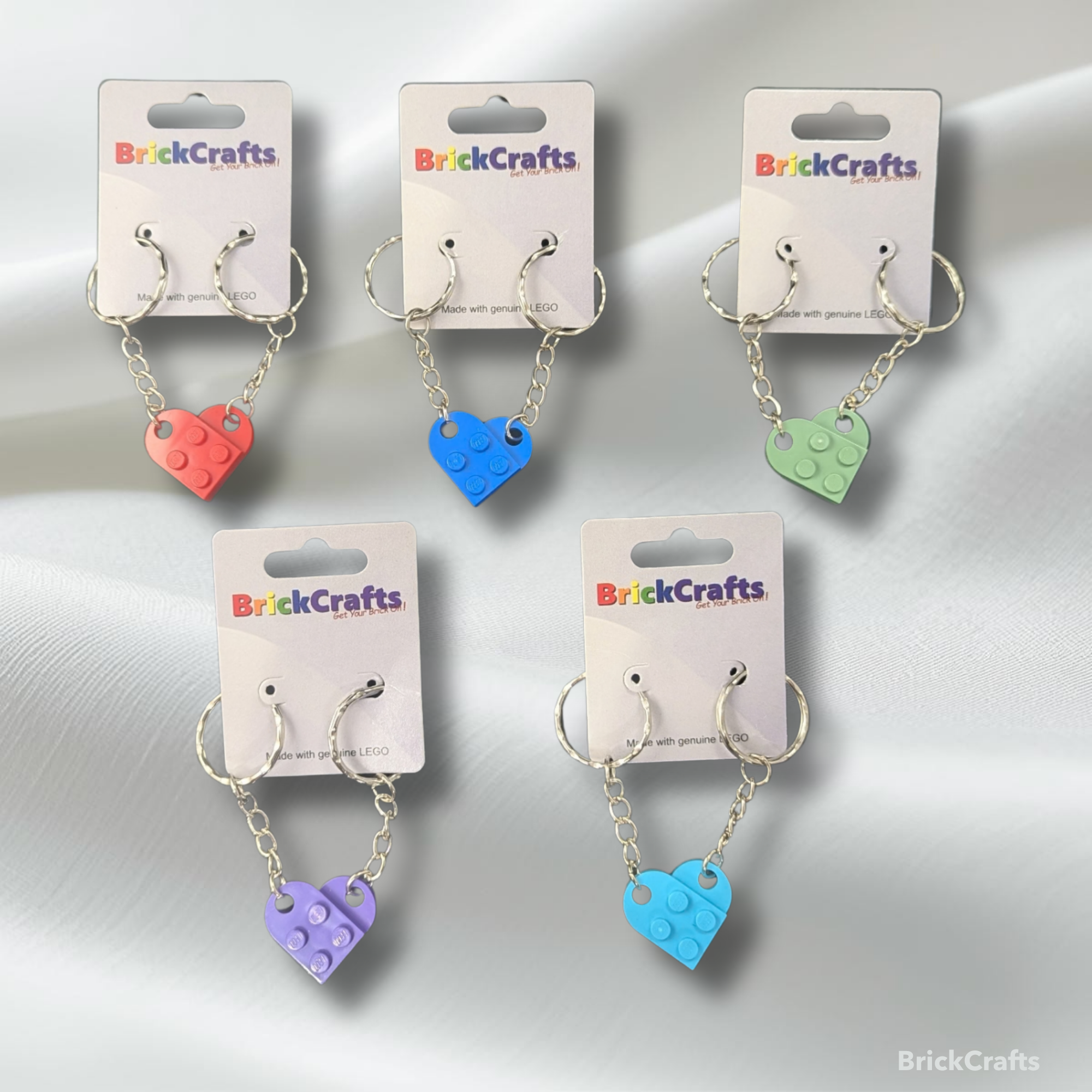 Best Friend Forever (BFF) LEGO Keychains