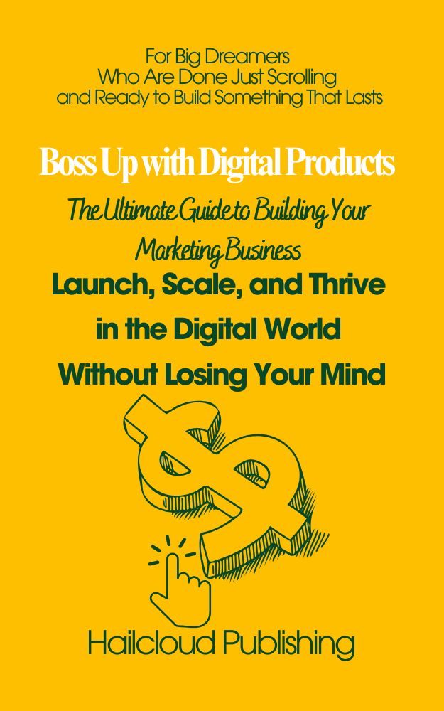 Boss Up with Digital Products: The Ultimate Guide to Building Your Marketing Business