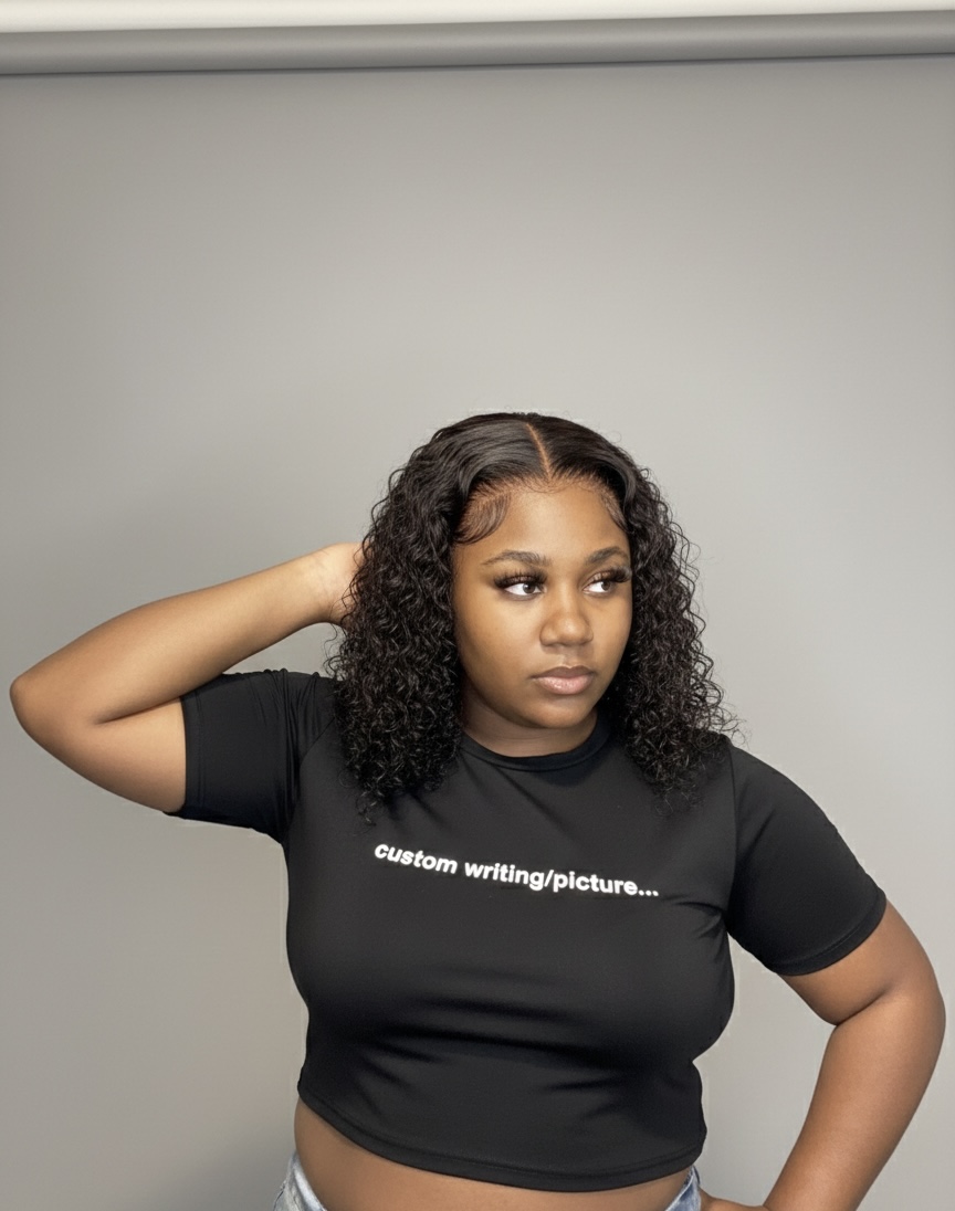 Custom Printed Crop Design 