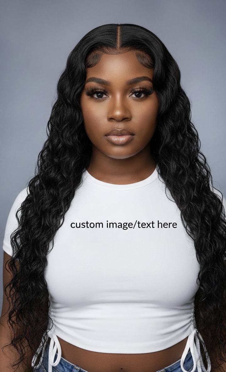 Custom Printed Crop Design 