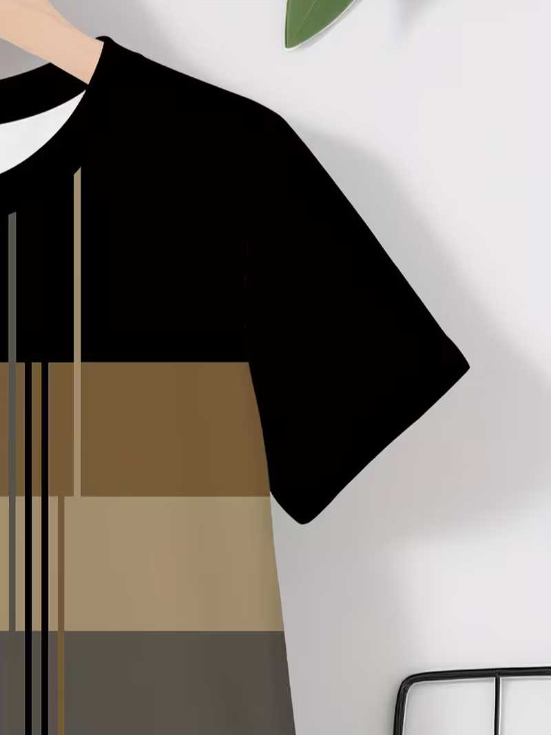 Conjunto Bubupandy "3D Urban Tech": Jersey de Manga Corta + Shorts Deportivos