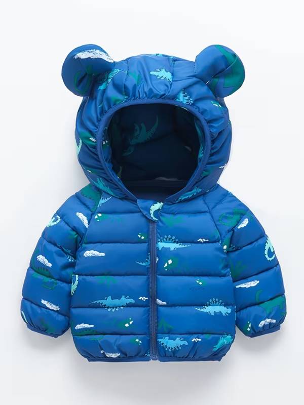 Chaqueta Casual "Pequeño Aventurero" con Capucha 🐼☁️