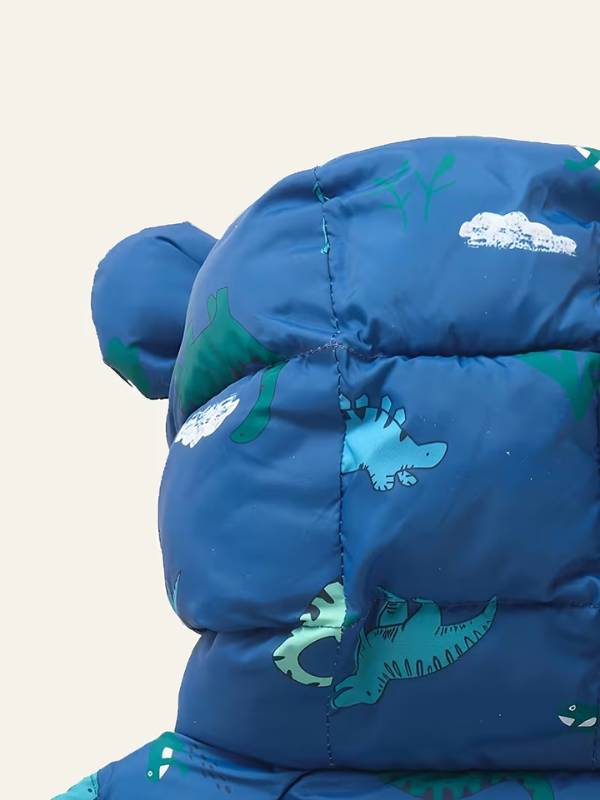 Chaqueta Casual "Pequeño Aventurero" con Capucha 🐼☁️
