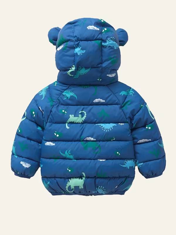 Chaqueta Casual "Pequeño Aventurero" con Capucha 🐼☁️
