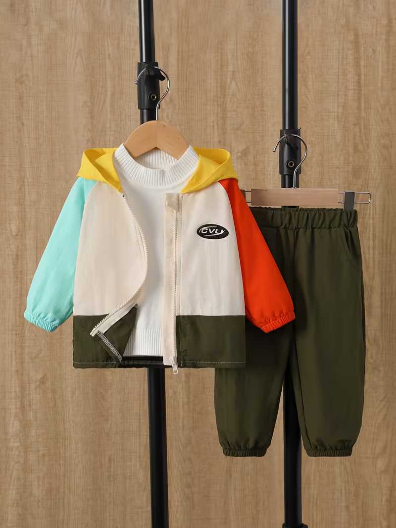 Conjunto Bubupandy "Active Style": Chaqueta con Capucha + Pantalones Deportivos