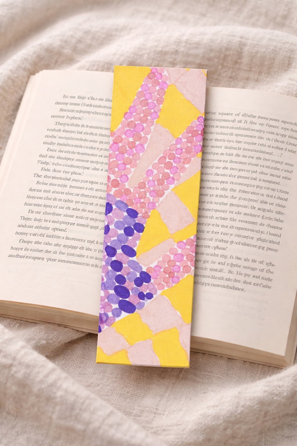 Abstract Art bookmark