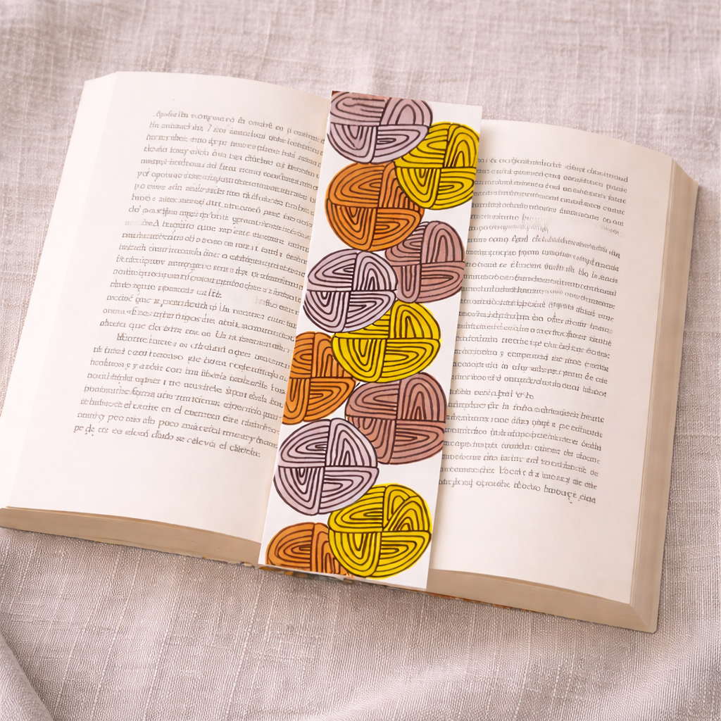 Geometric Patterned bookmark