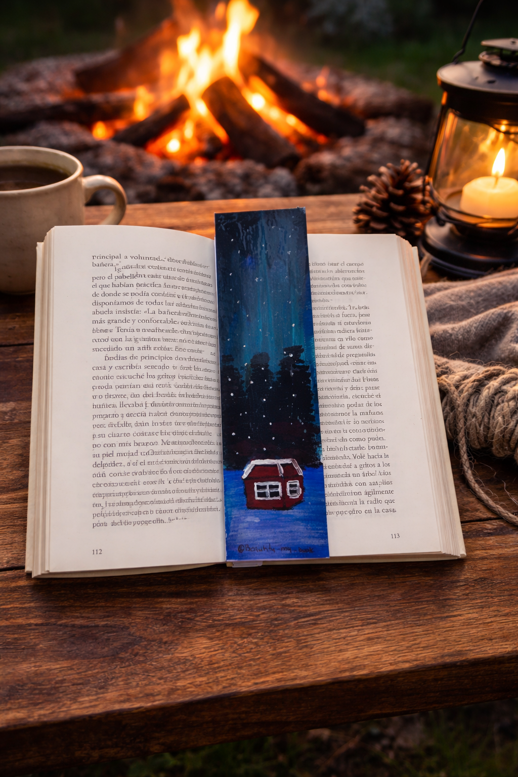 Winter House bookmark