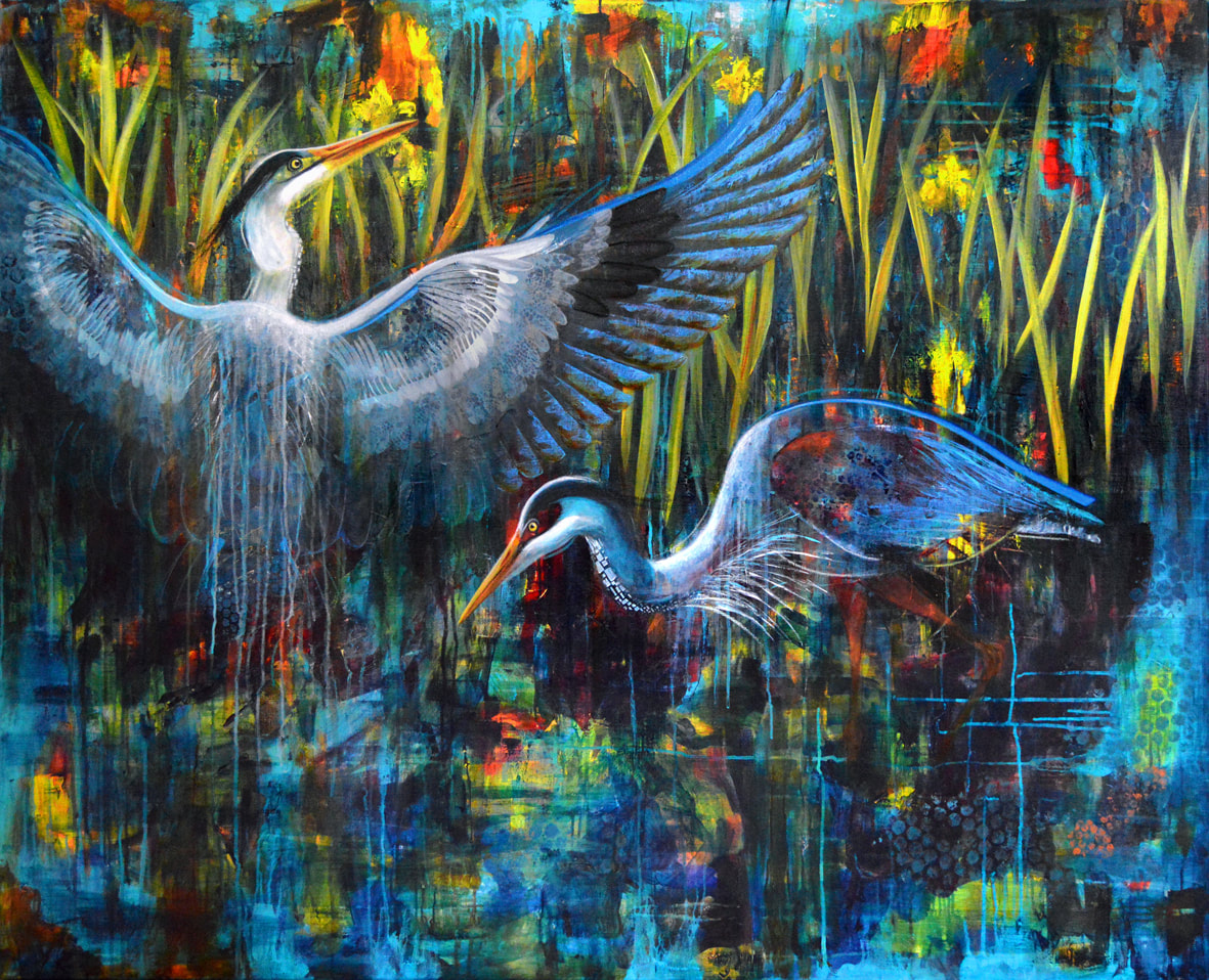 Grace & Glory - Herons