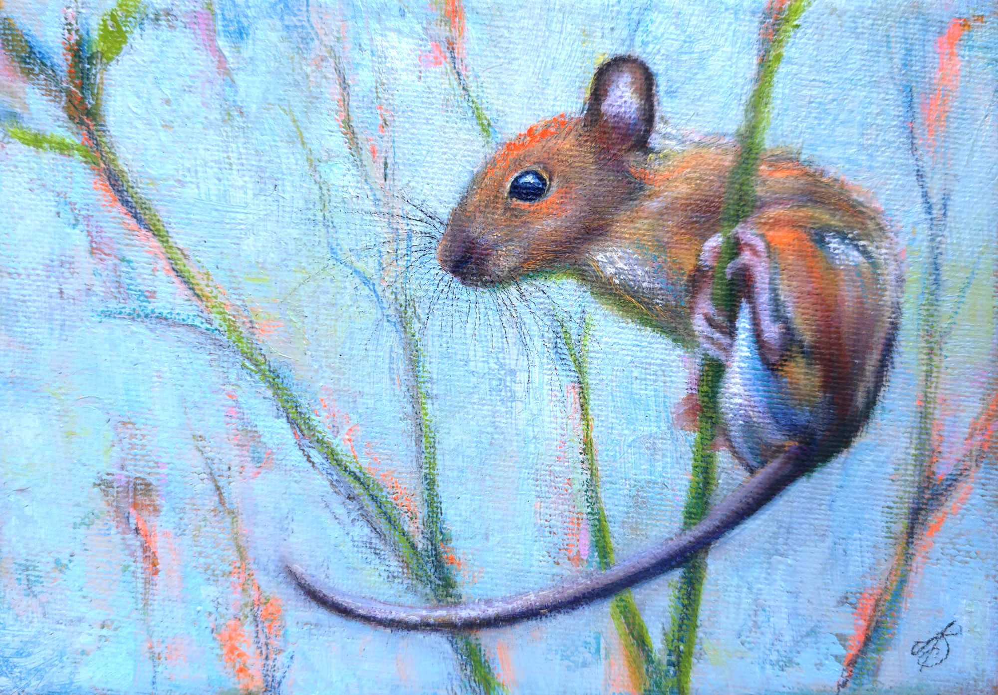 Sleekit but nae Cowrin' - Field Mouse