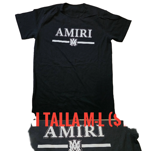 Camiseta Amiri Negra