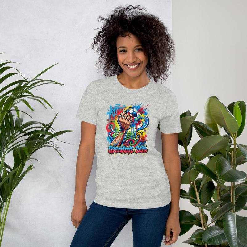 Grenadye 2026 T-Shirt Unisex | Bella + Canvas 3001 Haitian Pride Tee 
