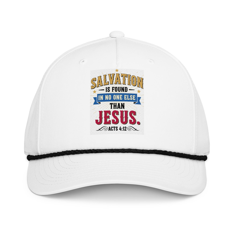 Christian Rope Cap – Salvation in Jesus